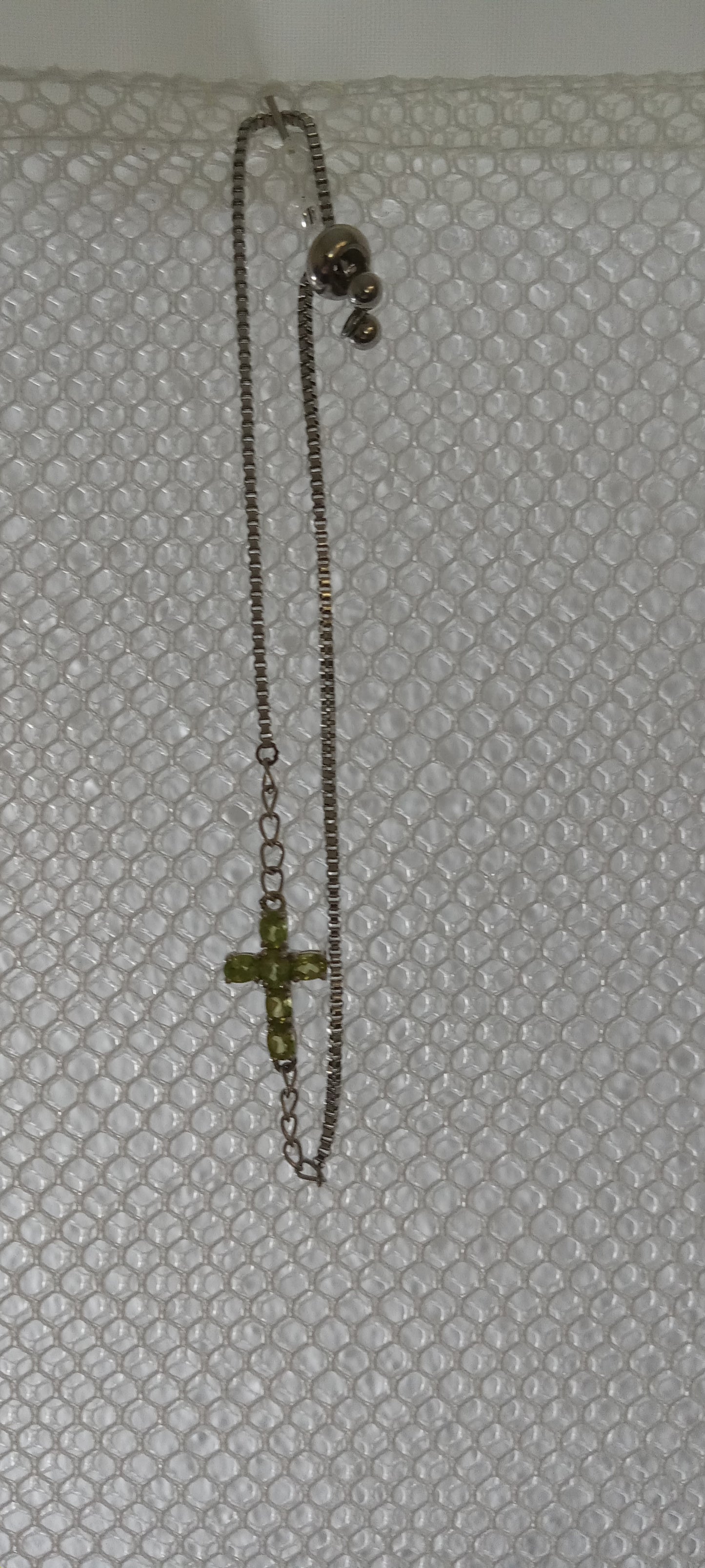 Green Cross Bracelet